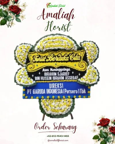 Papan Bunga Duka sarageni